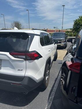 White 2022 Toyota RAV4 XLE