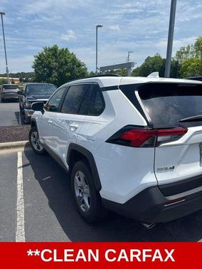 White 2022 Toyota RAV4 XLE