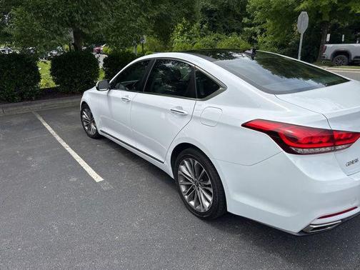 Casablanca White 2015 Hyundai Genesis 3.8