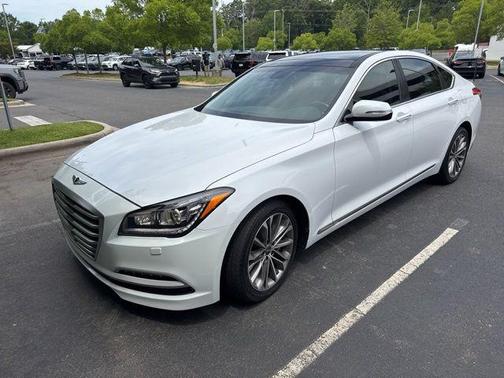 Casablanca White 2015 Hyundai Genesis 3.8