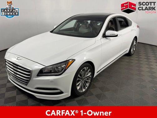Casablanca White 2015 Hyundai Genesis 3.8