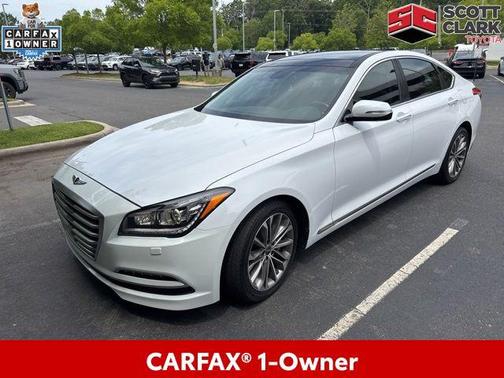 Casablanca White 2015 Hyundai Genesis 3.8