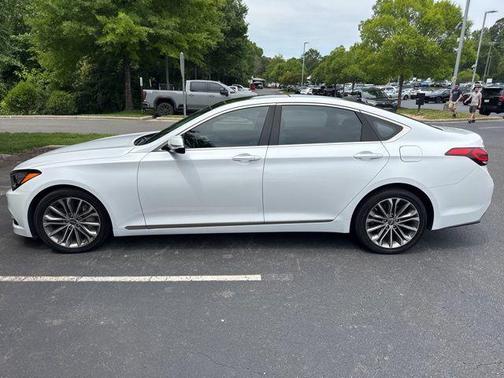 Casablanca White 2015 Hyundai Genesis 3.8