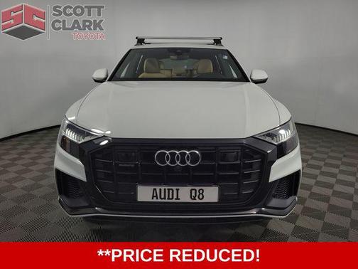 Glacier White Metallic 2021 Audi Q8 55 Premium Plus