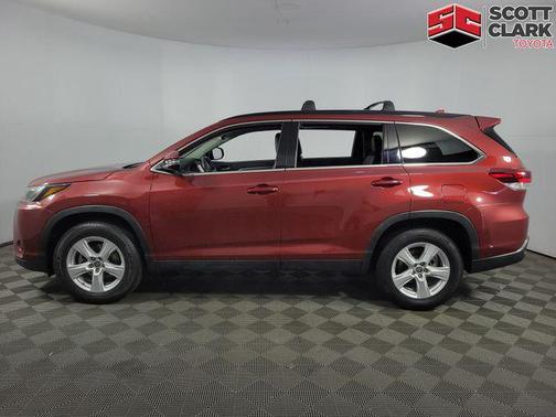 Salsa Red Pearl 2019 Toyota Highlander SE
