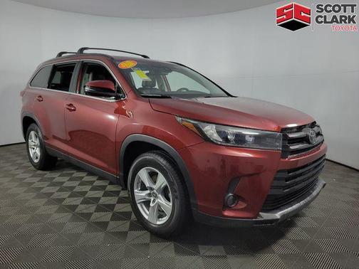Salsa Red Pearl 2019 Toyota Highlander SE