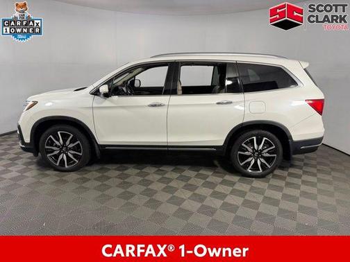 Platinum White Pearl 2020 Honda Pilot Touring 8-Passenger