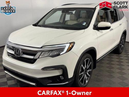 Platinum White Pearl 2020 Honda Pilot Touring 8-Passenger