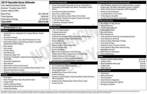 2019 Hyundai KONA Ultimate