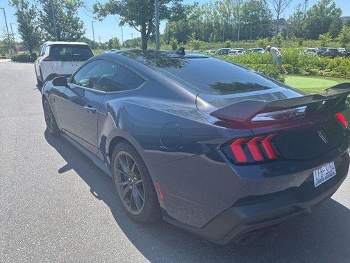 Blue 2024 Ford Mustang Dark Horse Fastback