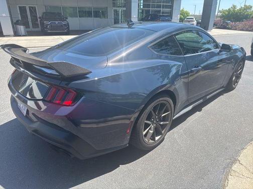 Blue 2024 Ford Mustang Dark Horse Fastback