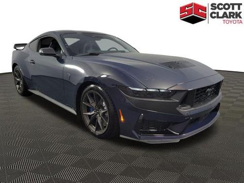 Blue 2024 Ford Mustang Dark Horse Fastback
