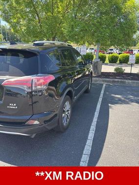 Black Sand Pearl 2017 Toyota RAV4 Hybrid XLE