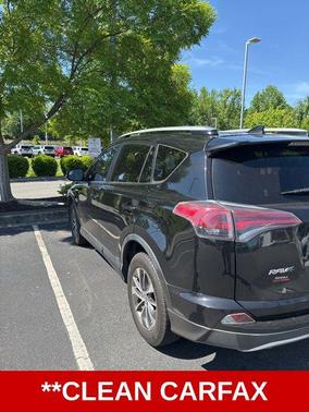 Black Sand Pearl 2017 Toyota RAV4 Hybrid XLE