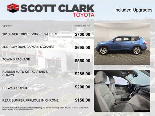 2019 Volkswagen Atlas 3.6L SE w/Technology