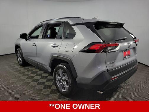 Silver Sky Metallic 2025 Toyota RAV4 Hybrid SE