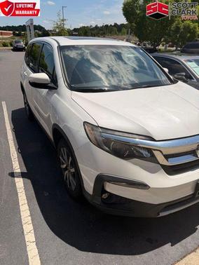 Platinum White Pearl 2020 Honda Pilot 2WD EX-L