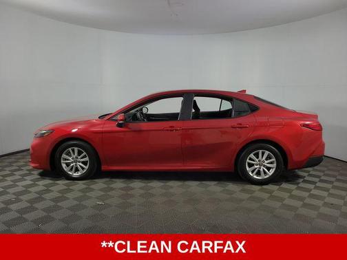 Supersonic Red 2025 Toyota Camry LE