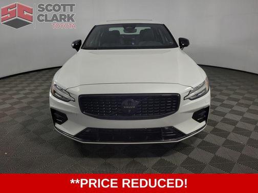 Crystal White Metallic 2024 Volvo S60 B5 Plus Black Edition