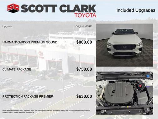 Crystal White Metallic 2024 Volvo S60 B5 Plus Black Edition