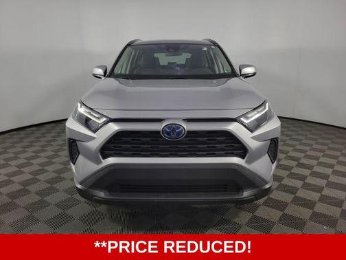 Silver Sky Metallic 2024 Toyota RAV4 Hybrid LE