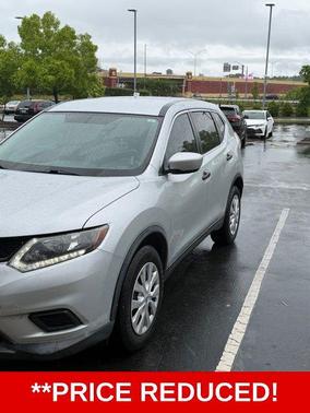 Brilliant Silver 2016 Nissan Rogue S