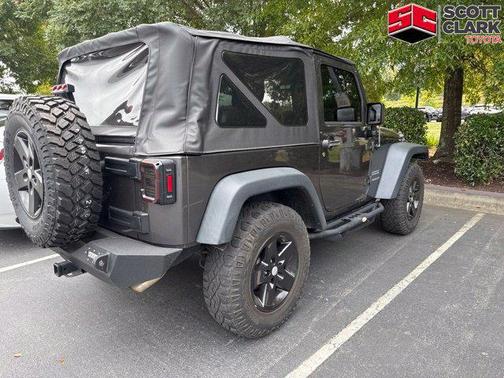 Granite Crystal Metallic Clearcoat 2017 Jeep Wrangler Sport