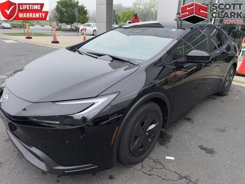 Midnight Black Metallic 2025 Toyota Prius LE