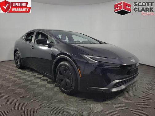 Midnight Black Metallic 2025 Toyota Prius LE
