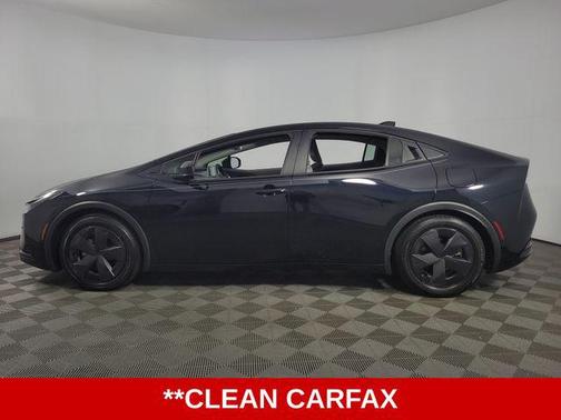 Midnight Black Metallic 2025 Toyota Prius LE