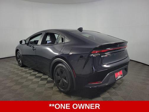 Midnight Black Metallic 2025 Toyota Prius LE