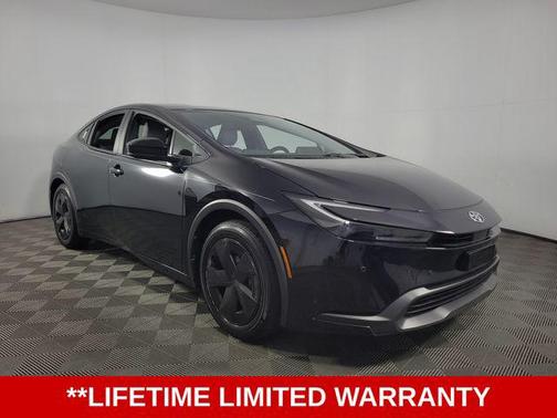 Midnight Black Metallic 2025 Toyota Prius LE