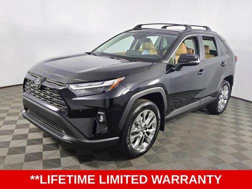 Midnight Black Metallic 2025 Toyota RAV4 XLE Premium