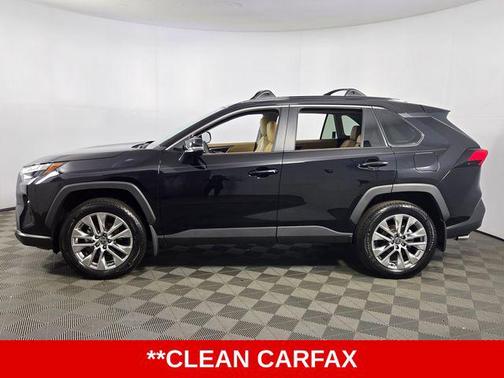 Midnight Black Metallic 2025 Toyota RAV4 XLE Premium