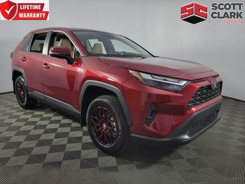 Ruby Flare Pearl 2025 Toyota RAV4 LE