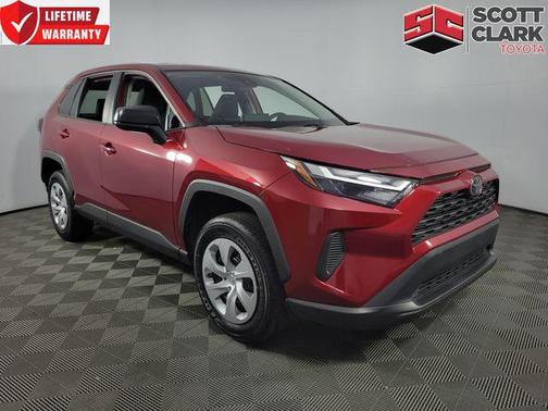 Ruby Flare Pearl 2025 Toyota RAV4 LE