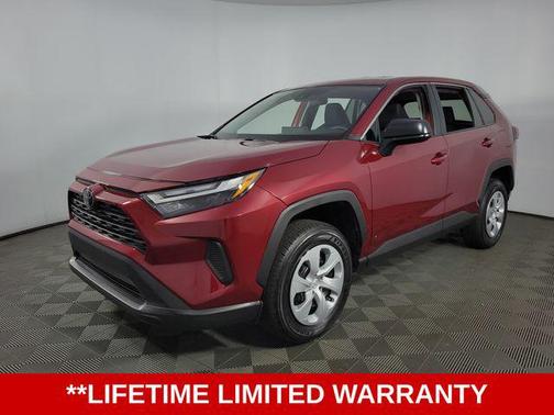 Ruby Flare Pearl 2025 Toyota RAV4 LE