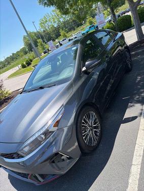 Gravity Gray 2023 Kia Forte GT-Line