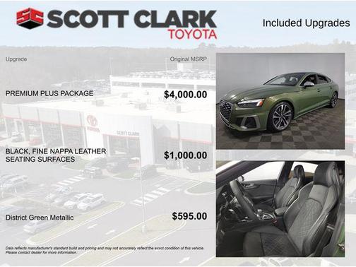 2023 Audi S5 Premium Plus TFSI quattro Tiptronic