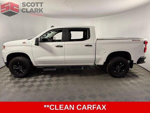 Summit White 2021 Chevrolet Silverado 1500 Custom Trail Boss