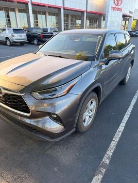 Gray 2022 Toyota Highlander LE