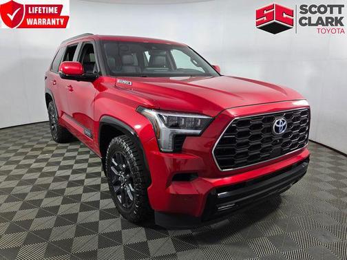 Supersonic Red 2023 Toyota Sequoia Platinum