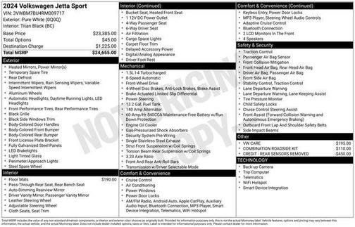 2024 Volkswagen Jetta 1.5T Sport