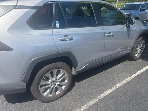 Silver Sky Metallic 2021 Toyota RAV4 XLE Premium