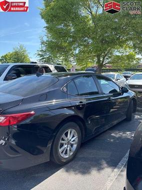 Midnight Black Metallic 2025 Toyota Camry LE