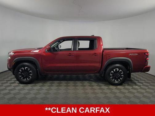 Cardinal Red Metallic Tricoat 2024 Nissan Frontier PRO-X