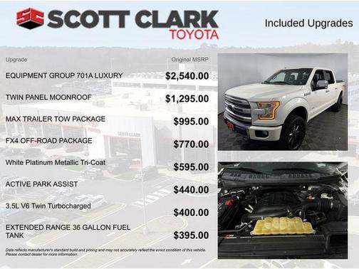 2015 Ford F-150 Platinum