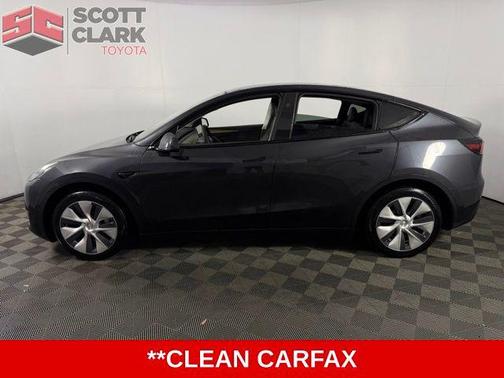 Solid Black 2024 Tesla Model Y Long Range Single Motor Rear-Wheel Drive