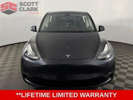 Solid Black 2024 Tesla Model Y Long Range Single Motor Rear-Wheel Drive