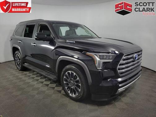 Midnight Black Metallic 2023 Toyota Sequoia Limited